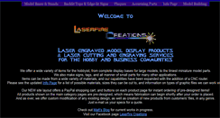 Desktop Screenshot of laserfirecreations.com